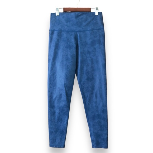 aerie Pants - Offline by Aerie Blue Speckled High Waisted Leggings Size Large Athletic